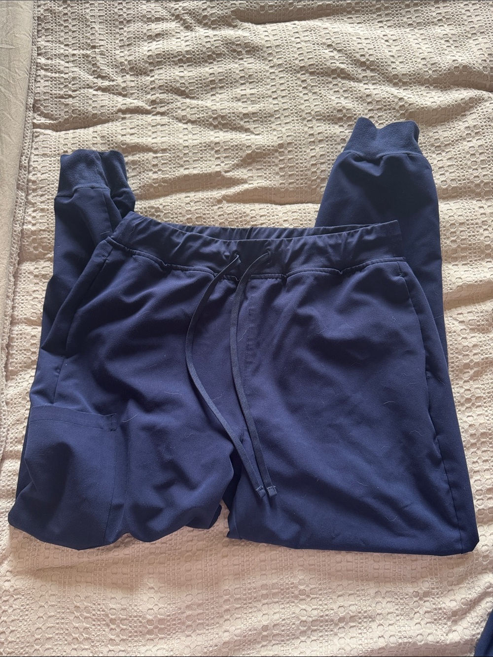 Navy Blue Jogger scrub Pants mandala